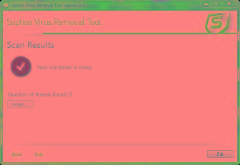 Sophos Virus Removal Tool 2.1
